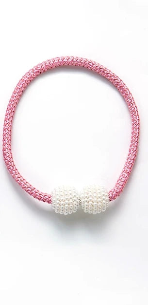 Luxury Pearl Magnetic Curtain Tiebacks – Elegant Decorative Curtain Holders