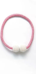 Luxury Pearl Magnetic Curtain Tiebacks – Elegant Decorative Curtain Holders