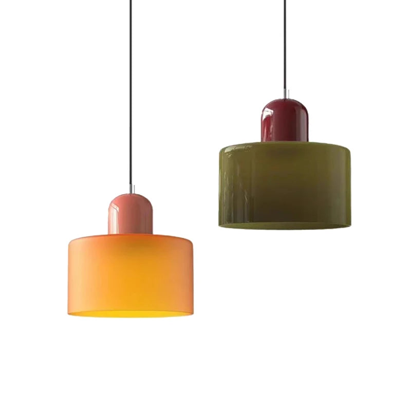 Nordic Modern Glass Pendant Light – Elegant Hanging Chandelier