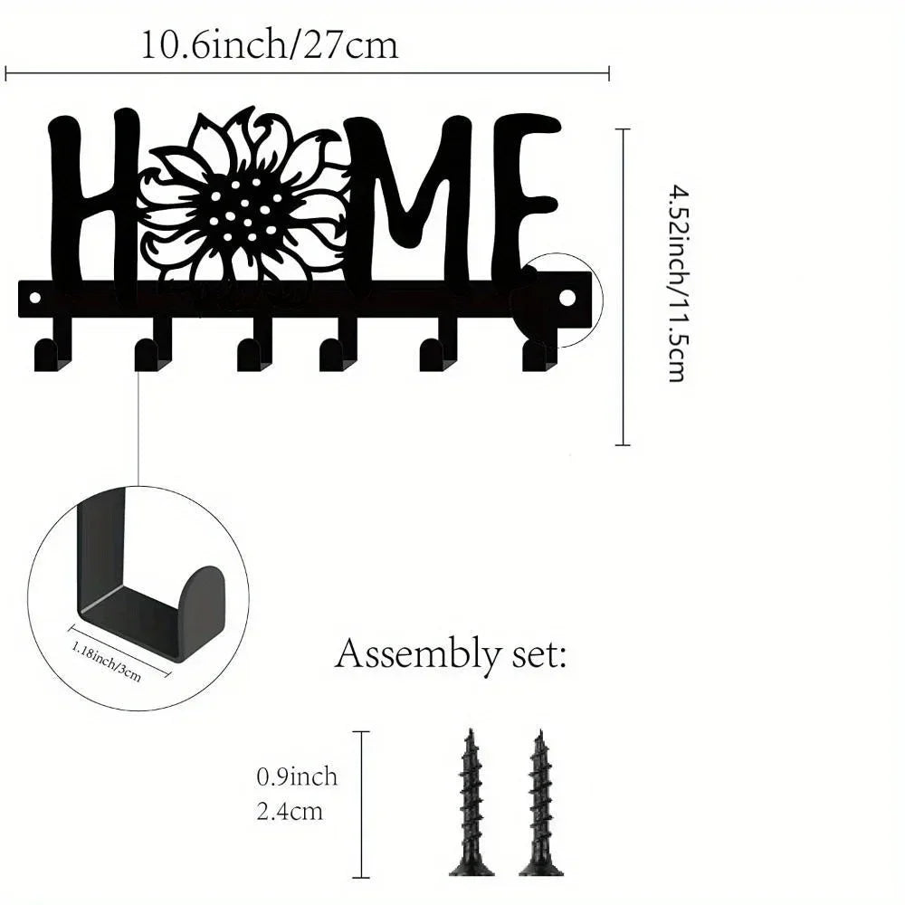 Organise Your Space with Stylish Wall-Mounted Hooks