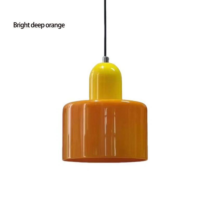 Nordic Modern Glass Pendant Light – Elegant Hanging Chandelier