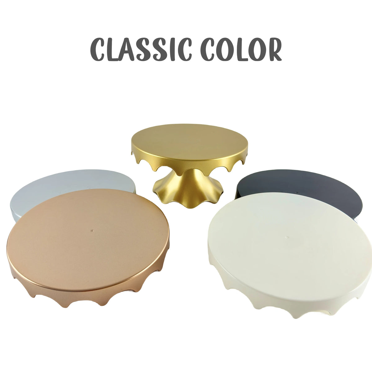 Elegant cake & dessert display stand
