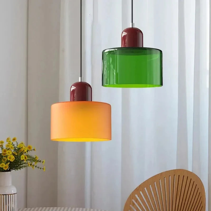 Nordic Modern Glass Pendant Light – Elegant Hanging Chandelier