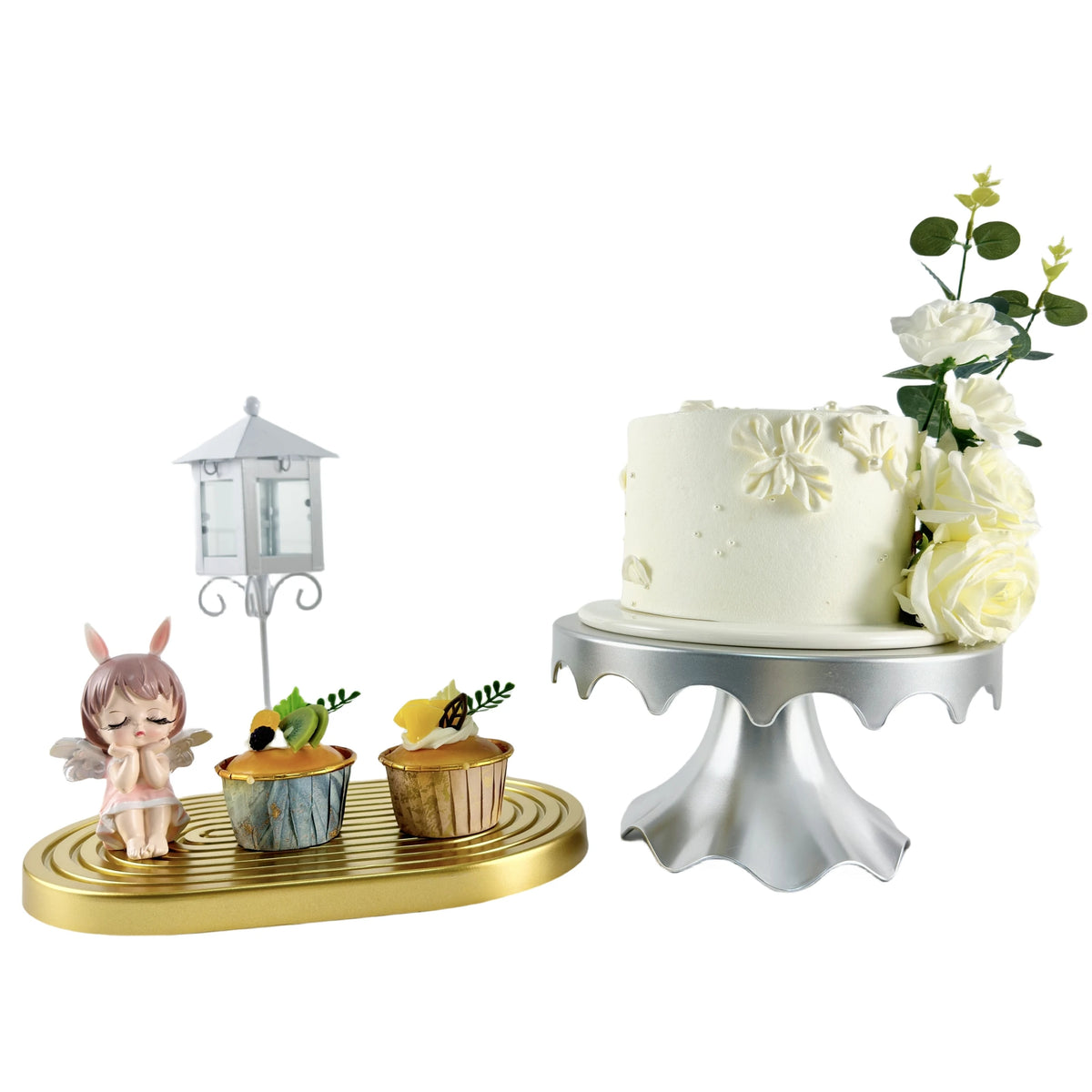 Elegant cake & dessert display stand