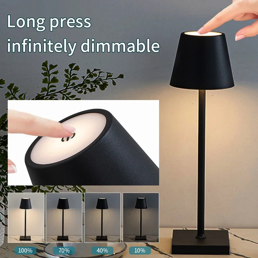Cordless Rechargeable LED Table Lamp