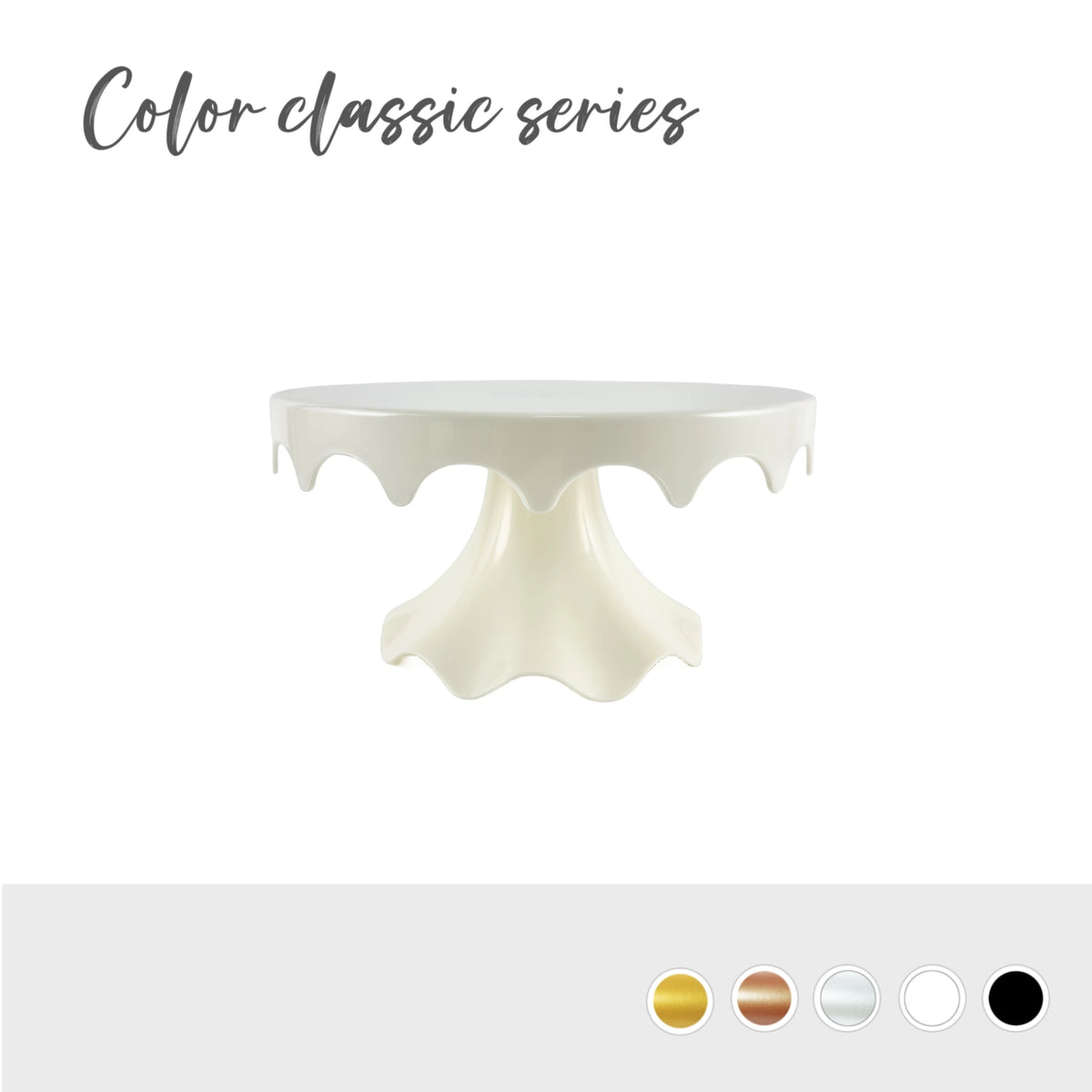 Elegant cake & dessert display stand