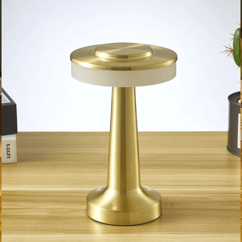 Touch Led Charging Table Lamp Creative Dining Hotel Bar Coffee Table Lamp Outdoor Night Light Living Room Decorative Desk Lamp