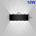 Modern LED Up & Down Wall Light – Indoor & Outdoor