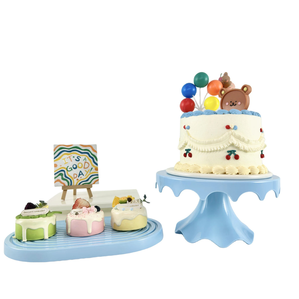 Elegant cake & dessert display stand
